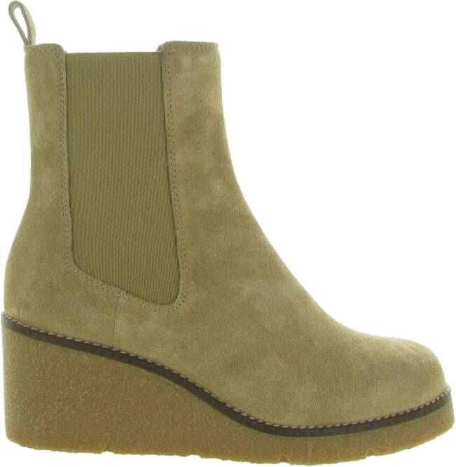 Unisa Mastic Janis Strip Schoenen Green Dames