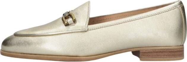 Unisa Metallic Gouden Loafer Dalcy Yellow Dames