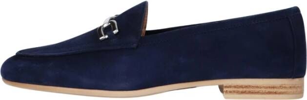 Unisa Navy Suède Loafer Dalcy Blue Dames