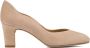 Unisa Lesat Pumps High Heels Schoenen Hoge Hak Dames Beige - Thumbnail 3