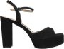 Unisa Sandalen Zwart Black Dames - Thumbnail 1