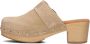 UNISA Clogs Dames Iggy Maat: 36 Materiaal: Suède Kleur: Beige - Thumbnail 3