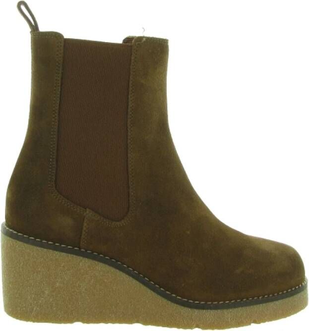 Unisa Stijlvolle Mastic Schoenen Brown Dames