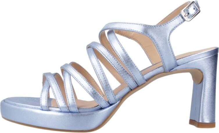 Unisa Stijlvolle Platte Sandalen Vrouwen Casual Feestelijk Blue Dames