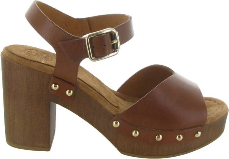 Unisa Stijlvolle Taco Schoenen Brown Dames