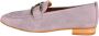 Unisa Suède Loafer Baxter Lichtblauw Dames Purple Dames - Thumbnail 1