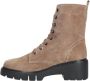 UNISA Veterboots Dames Jriso Maat: 40 Materiaal: Suède Kleur: Taupe - Thumbnail 3