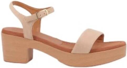 Unisa Verhoog je stijl met Irita_23_ks Sandalen Beige Dames