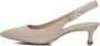 UNISA Slingbacks Dames Ibon Maat: 39 Materiaal: Suède Kleur: Beige - Thumbnail 3