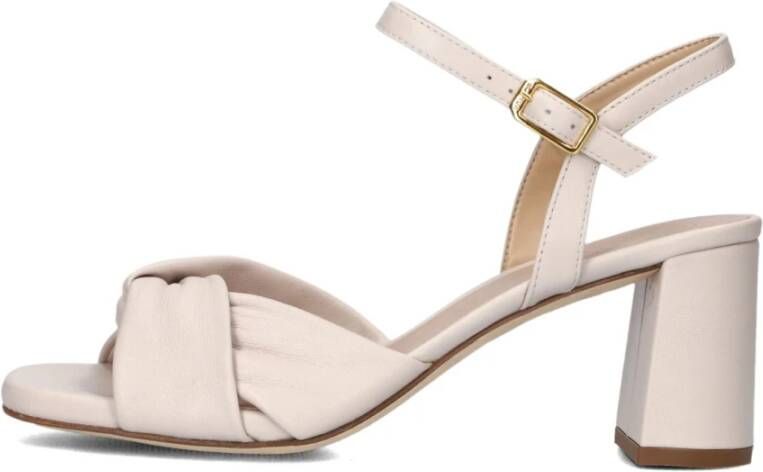 Unisa Witte Slingback Schoenen Medway White Dames