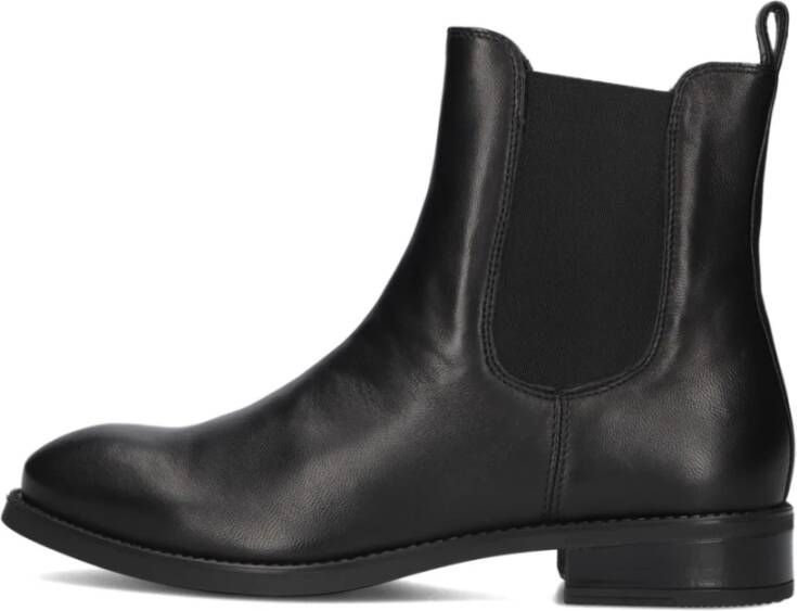 Unisa Zwarte Chelsea boots Barty Black Dames