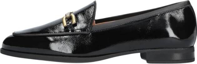 Unisa Zwarte Loafer Daimiel met Trendy Accenten Black Dames