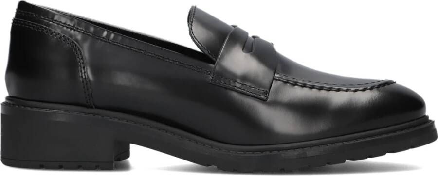 Unisa Zwarte Loafers Eloy Black Dames