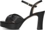 UNISA Sandalen Dames Onoa Maat: 40 Materiaal: Leer Kleur: Zwart - Thumbnail 3