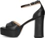 UNISA Sandalen Dames Usual Maat: 40 Materiaal: Leer Kleur: Zwart - Thumbnail 2