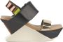 United Nude Bronze Sleehak Sandaal Vrouw Leer Black Dames - Thumbnail 5