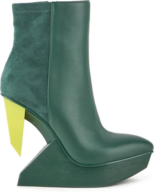 United Nude Edge Bootie Green Dames