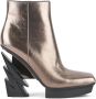 United Nude Glam Square Boot Gray Dames - Thumbnail 1