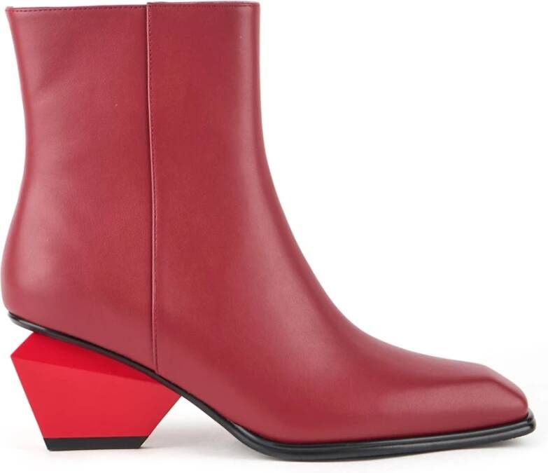 United Nude Jacky Bootie II Red Dames