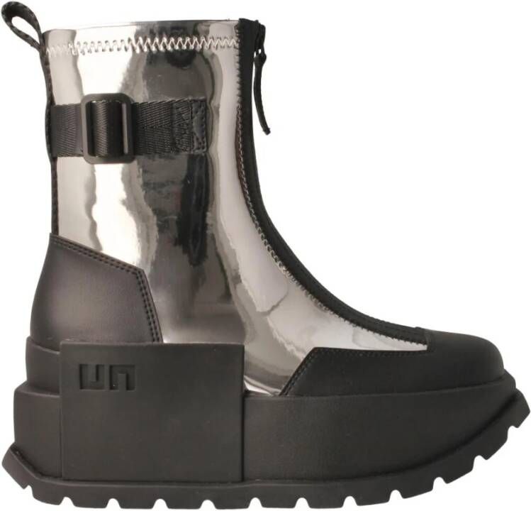 United Nude Zilver Metallic Bootie Roko II Gray Dames