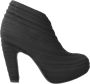 United Nude Zwarte Fold Dames Enkellaars Black Dames - Thumbnail 1