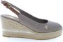 U.s. Polo Assn. Beige Platte Sandalen Alyssa004 Tau002 Gray Dames - Thumbnail 1