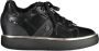 U.s. Polo Assn. Zwarte Vetersneakers met Logo-Detail Black Dames - Thumbnail 1