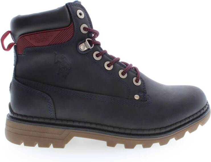 U.s. Polo Assn. Blauwe Heren Hoge Veterschoenen Blue Heren