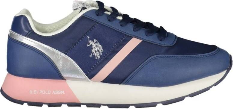 U.s. Polo Assn. Blauwe Sportieve Damesschoenen Beste Prijs Blue Dames