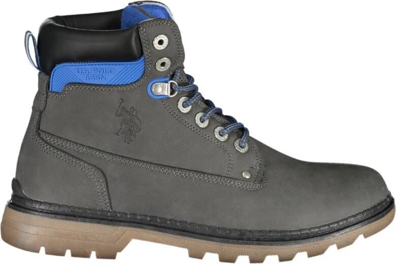 U.s. Polo Assn. Grijze Elastische Enkellaarzen Heren Gray Heren