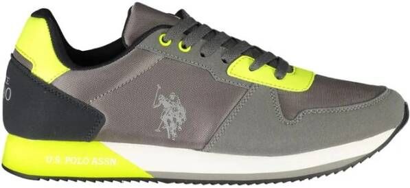 U.s. Polo Assn. Grijze Vetersportschoenen Gray Heren