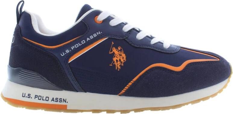 US Polo Assn U.S. POLO ASSN. Tabry 002 Heren Sneakers Schoenen Blauw DBL-ORA02