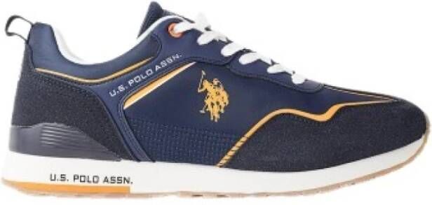 US Polo Assn U.S. POLO ASSN. Tabry 002 Heren Sneakers Schoenen Blauw DBL-ORA02