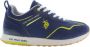 U.s. Polo Assn. Sportieve Blauwe Veterschoenen met Contrastdetails Blue Heren - Thumbnail 5