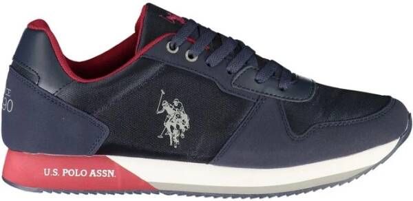 U.s. Polo Assn. Sportieve Vetersneakers Blue Heren