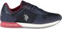 U.s. Polo Assn. Sportieve Vetersneakers Blue Heren - Thumbnail 2