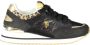 U.s. Polo Assn. Sportieve Zwarte Damessneakers met Logoprint Black Dames - Thumbnail 4