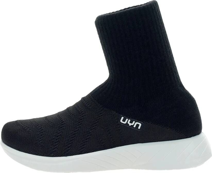 Uyn Merino Wol Sneakers Black Dames