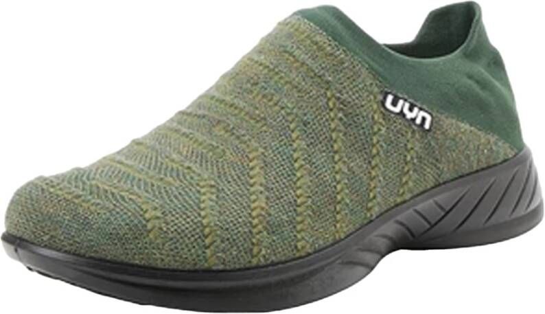 Uyn Merino Wol Sneakers Comfort Schoen Ss22 Green Heren