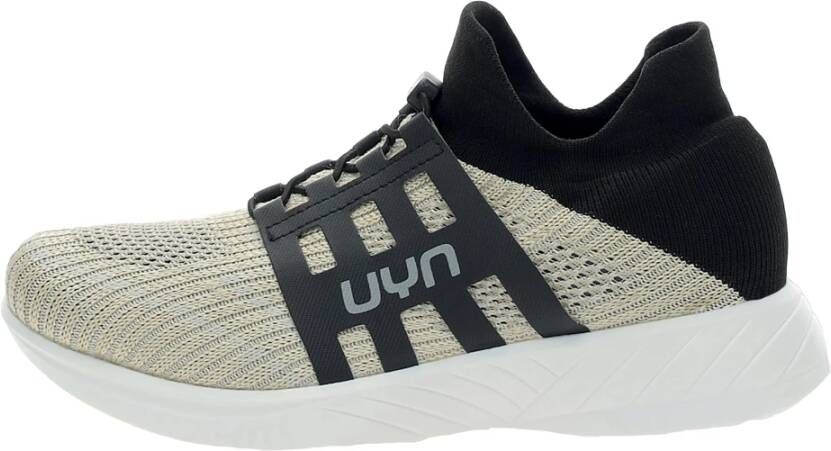 Uyn Metal Free Flow Sneakers Beige Dames