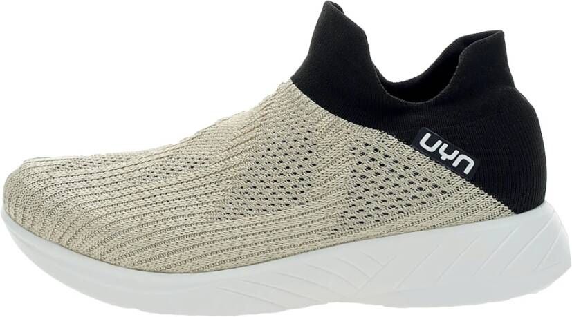 Uyn Metal Free Flow Sneakers Beige Dames