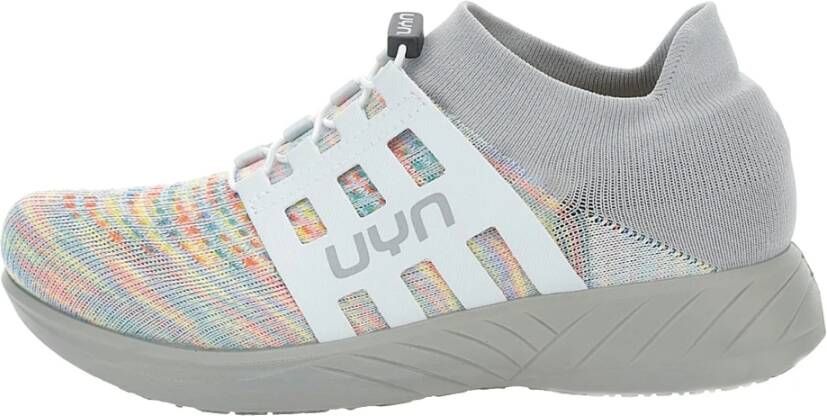 Uyn Regenboog Tune Grijze Zool Sneakers Vrouwen Multicolor Dames