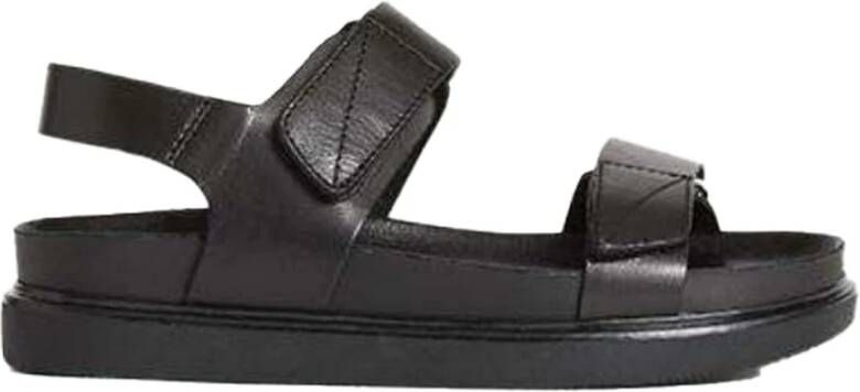 Vagabond Shoemakers Flat Sandals Black Dames