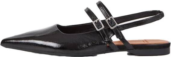 Vagabond Shoemakers Lak Zwart Slingback Schoenen Black Dames