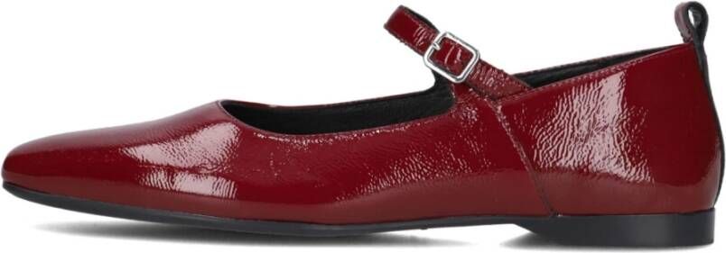 Vagabond Shoemakers Rode Ballerina's Delia 460 Red Dames