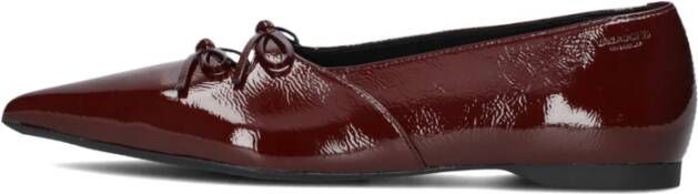 Vagabond Shoemakers Rode Ballerina's Hermine Stijl Red Dames