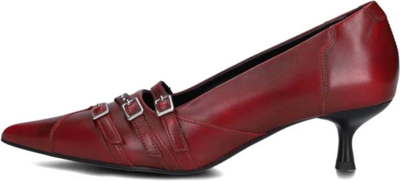 Vagabond Shoemakers Rode leren slingback hakken Red Dames