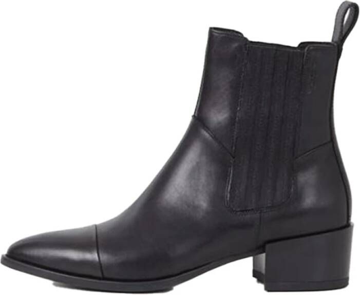 Vagabond Shoemakers Western Stijl Leren Laarzen Black Dames