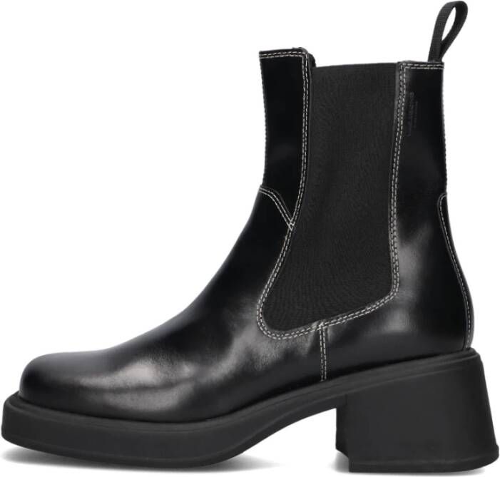 Vagabond Shoemakers Zwarte Chelsea Boots voor dames Black Dames