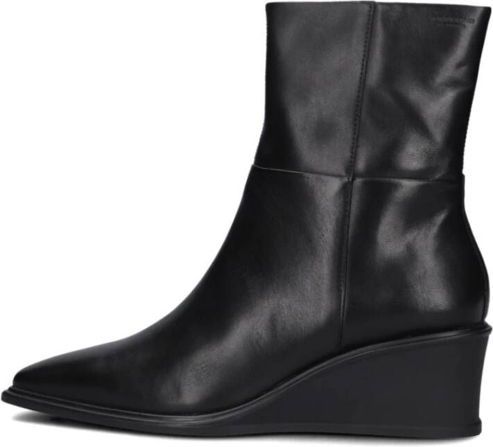 Vagabond Shoemakers Zwarte Enkellaarsjes Aino 001 Black Dames